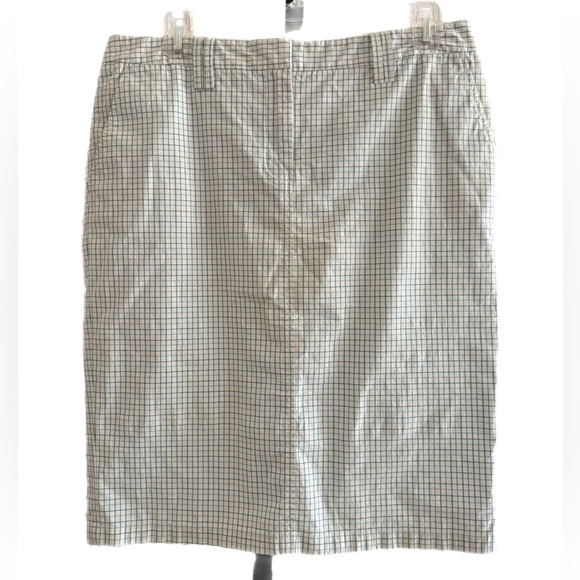 The Limited Dresses & Skirts - The Limited Stretch Classic Preppy Workwear Chic Neutral Retro Pencil Skirt Blue